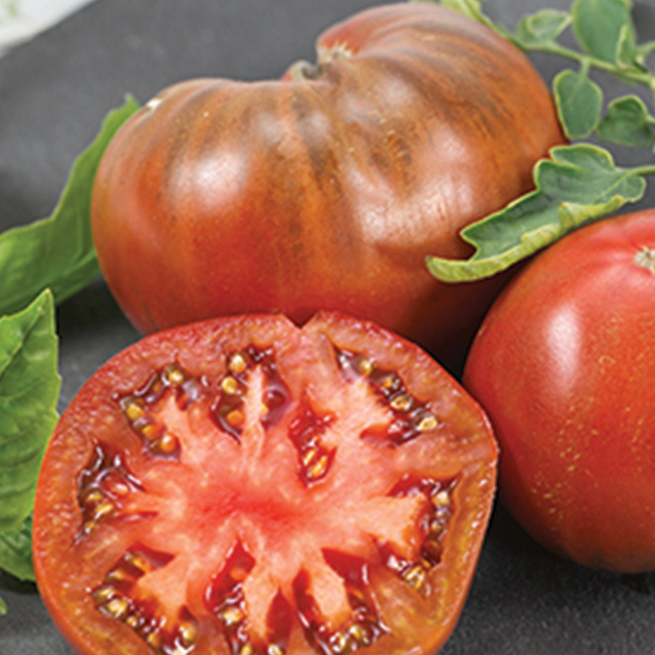 Organially-grown Cherokee Purple Tomato seeds - Solanum lycopersicum, Heirloom Non GMO Open Pollinated